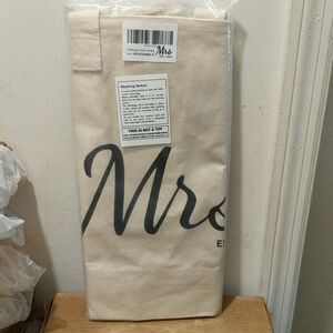 Mrs. Canvas Tote Bag